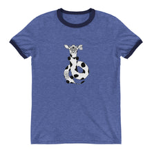 Load image into Gallery viewer, Furby Cow - Ringer T-Shirt
