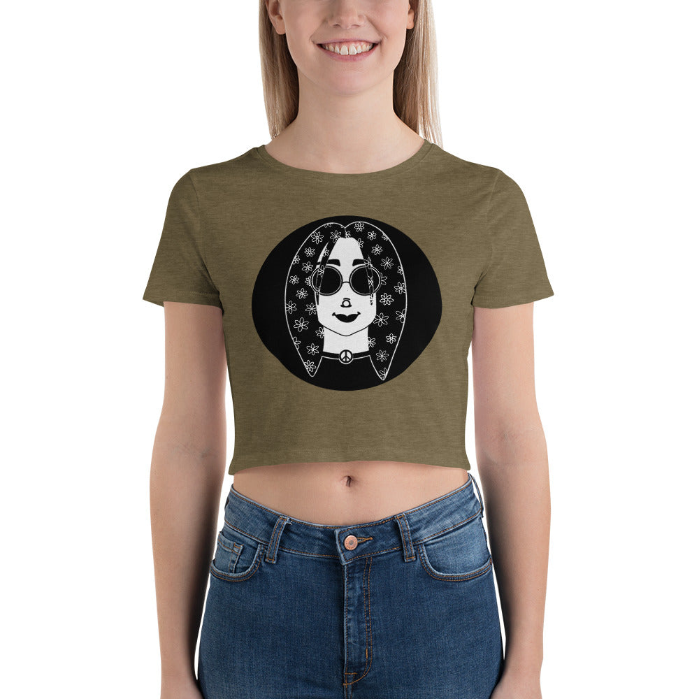 Flower Power Women’s Crop Tee